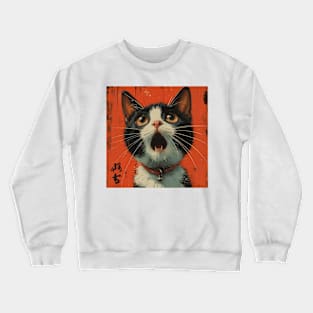 Shocked Cat II Crewneck Sweatshirt